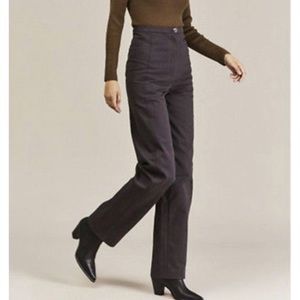 LEMAIRE  (not Uniqlo) High Waisted Pants,36 NWT